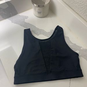 VSX Sport! Black Mesh Sports Bra